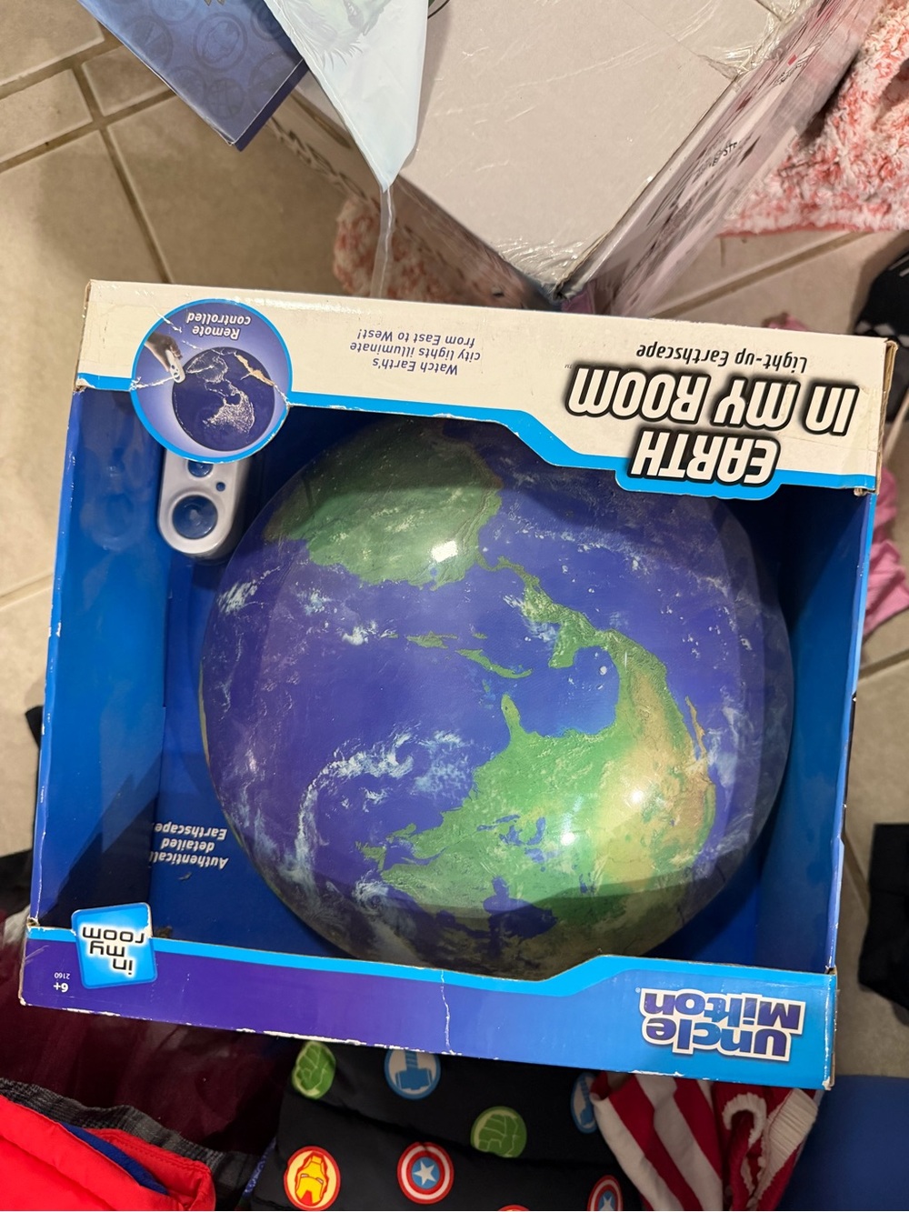 Earth in my room
